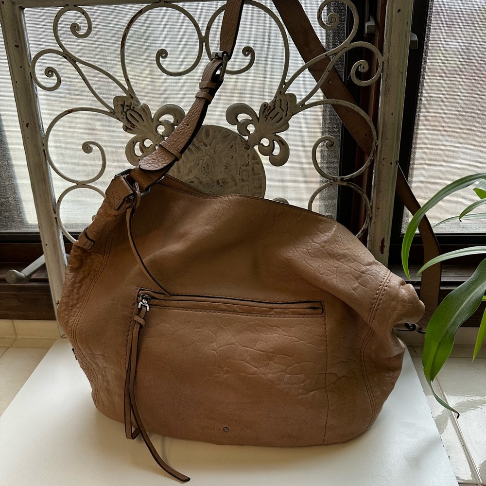 Treasure & Bond Brown Leather Hobo Bag - Picture 5 of 10